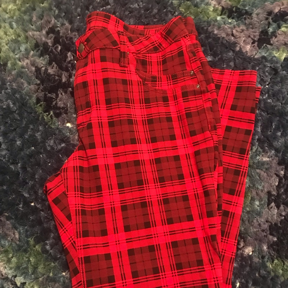 Plaid Slacks.  Size 16 worn twice.